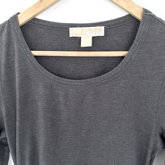 Michael Kors Ruched Long Sleeve Dress ~ size XS 🐞 - Picture 3 of 6